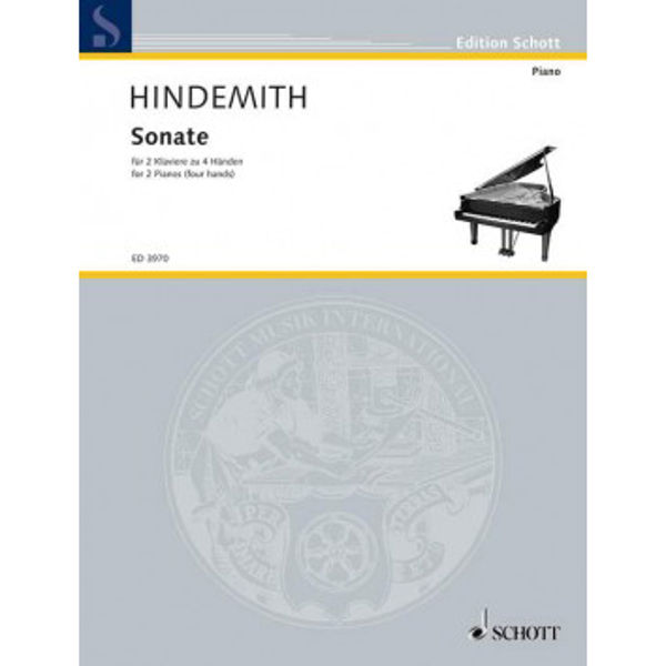 Sonata, Paul Hindemith. 2 Pianos (4 hands)