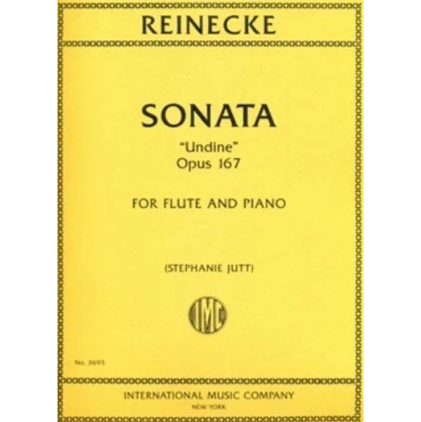 Sonata Undine Op 167, Flute and Piano. Carl Reinecke