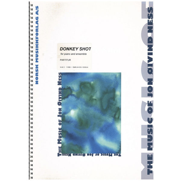 Donkey Shot, Jon Øivind Ness - Piano And Ensemsle Partitur