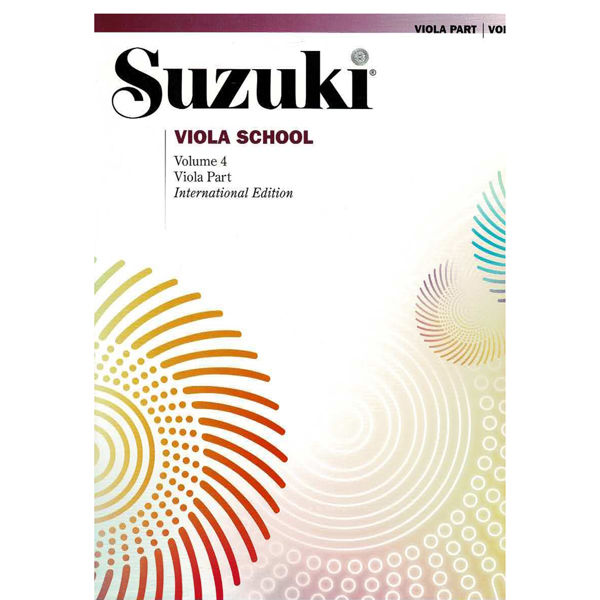 Suzuki Viola School vol 4 Book