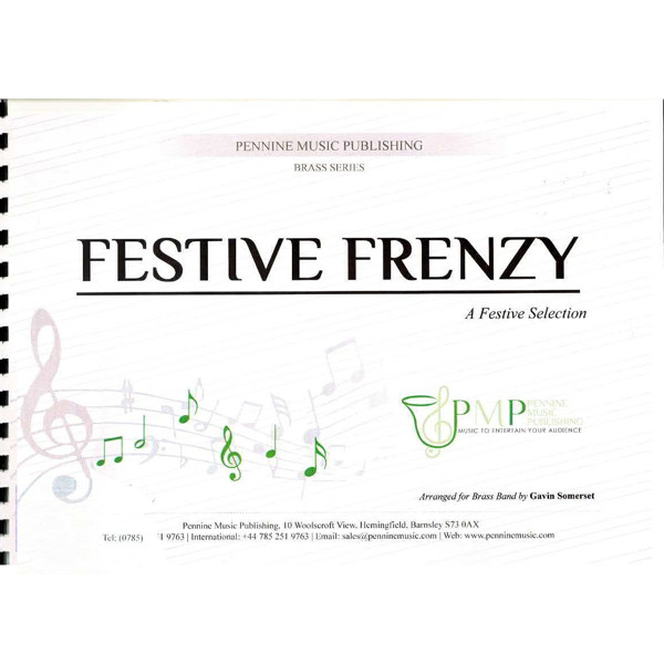 Festive Frenzy - arr Gavin Somerset. Brass Band