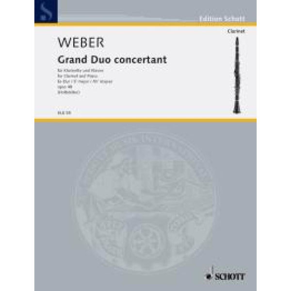 Grand Duo concertant Op. 48, Carl Maria von Weber, Clarinet