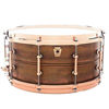 Skarptromme Ludwig Copperphonic LC663TC, Raw Patina Shell, 14x6,5, Tube Lugs, Copper Hwd