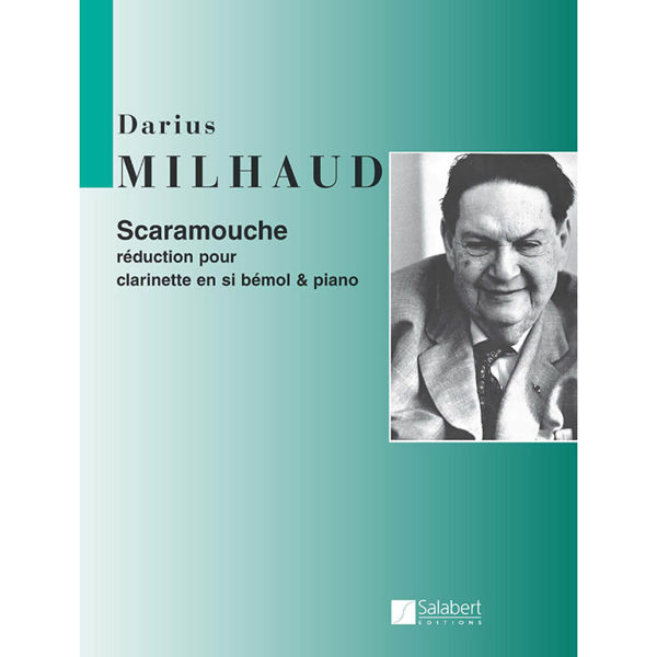 Scaramouche, Darius Milhaud. Clarinet and Piano