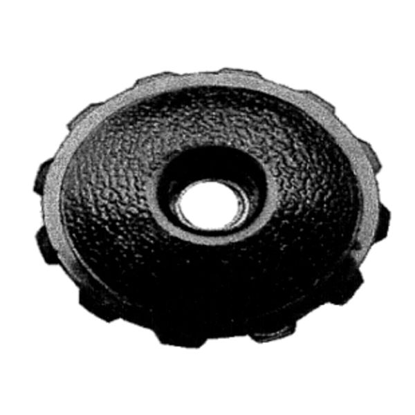 Musser Knub E9784, Knob Plastic , 5/16- 18 Thru. Black