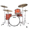 Slagverk Ludwig Classic Maple Fab 22 Shell Pack, m/Atlas Mount, Mod Orange