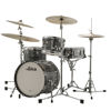 Slagverk Ludwig Classic Maple Jazzette 18 Shell Pack, m/Atlas Mount, Vintage Black Oyster