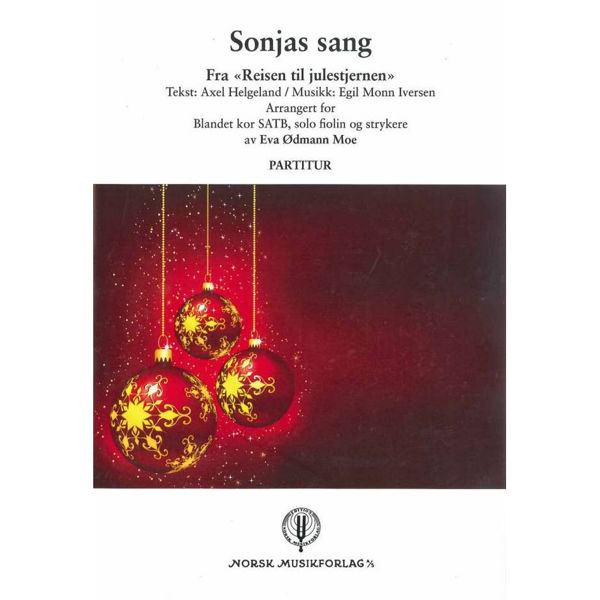 Sonjas Sang Fra Reisen Til..., Iversen/Helgeland/Ø.Moe - Bl.K.Vln. & Str. Partitur