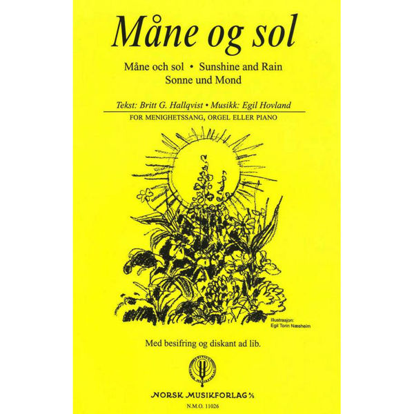 Måne og Sol, Egil Hovland/Britt G. Hallqvist. Sang og Piano