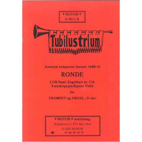 Ronde D-Dur Ess-Trompet og Orgel, Bjarne Volle