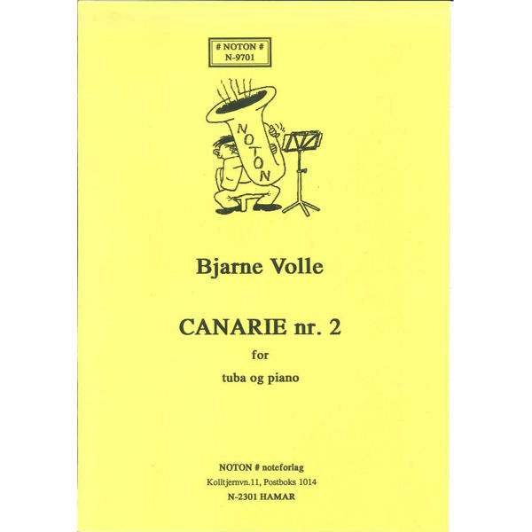 Canarie 2, Bjarne Volle. Tuba og Piano