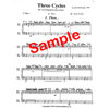 Three Cycles, 3 accompanied Snare Drum Solos, Gene Fambrough