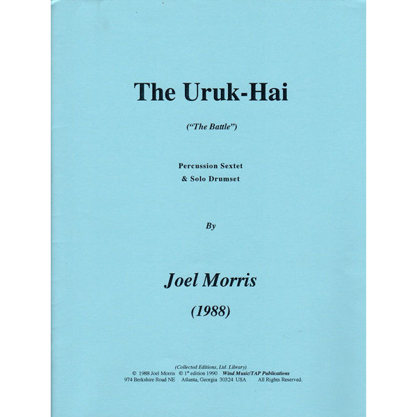 The Uruk-Hai, 6 or more Players & Solo Drumset, Joel Morris