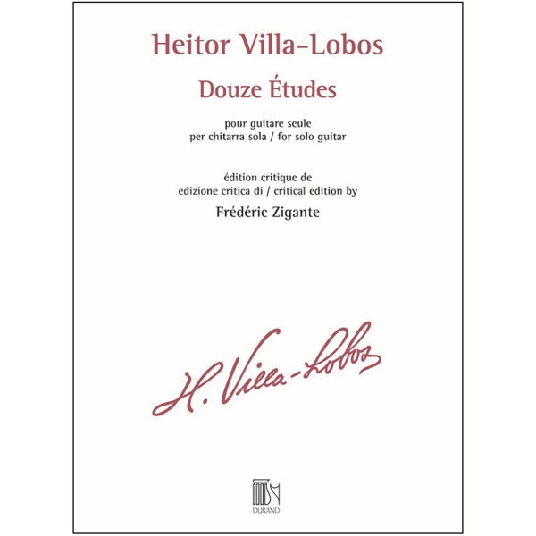 12 Etudes for Solo Guitar, Heitor Villa-Lobos