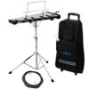 Klokkespillpakke Majestic AK32PC, Easy Roll Cart, Bell/Pad Kit. 2.5 Okt. Bells, Music Stand, Mallets, Practice Pad