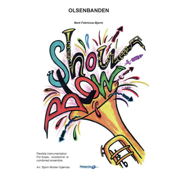 Olsenbanden F5 2,5, Bent Fabricius-Bjerre arr. Bjørn Morten Kjærnes. Flex-besetning