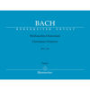 Christmas Oratorio/Weihnachtsoratorium BWV 248, Johann Sebastian Bach, Organ Part