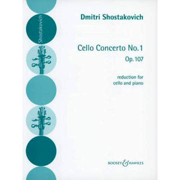 Shostakovich: Cello Concerto No. 1 Op. 107, Cello and Piano