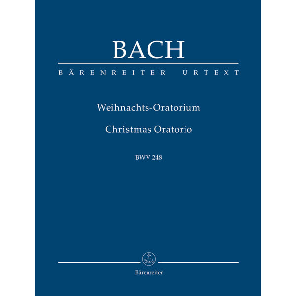 Christmas Oratorio/Weihnachtsoratorium BWV 248, Johann Sebastian Bach, Study Score