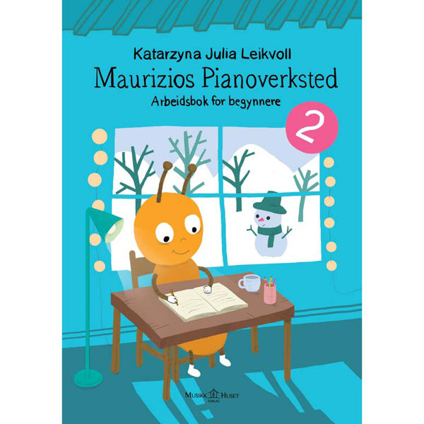Maurizios Pianoverksted 2 Arbeidsbok, Katarzyna Julia Leikvoll. Piano