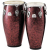 Congas Pearl Primero Pro PFC-302DX, Fiber, 11-3/4 - 12-1/2, Gold Marble #626, u/Stativ