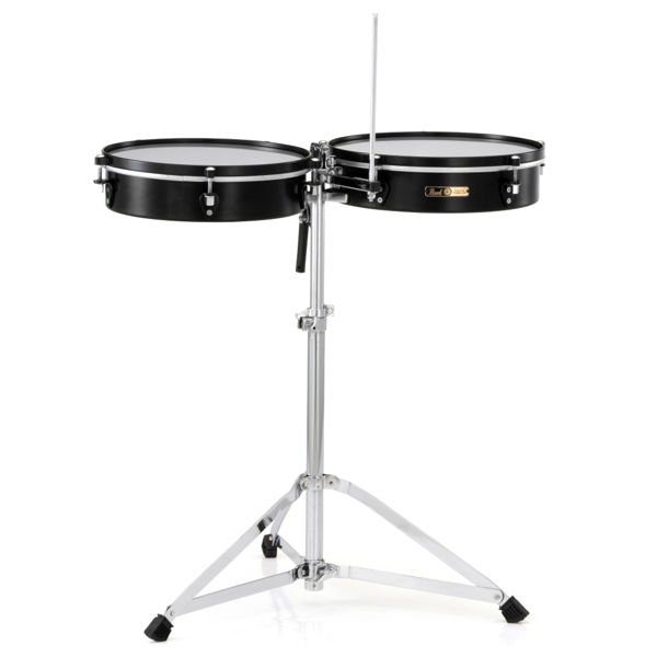 Timbales Pearl PTTM-1415, Travel Timbales, 14-15 m/Stativ