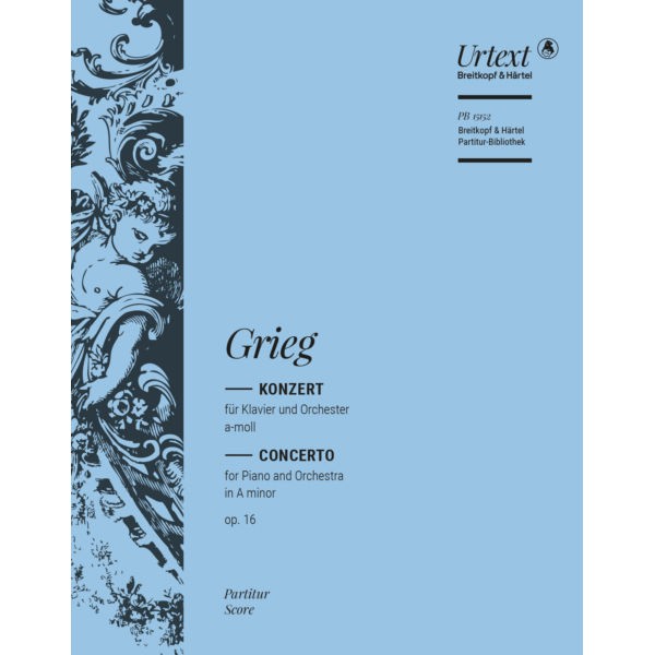 Piano Concerto in A minor Op. 16, Edvard Grieg. Piano reduction (equal to HN 719)