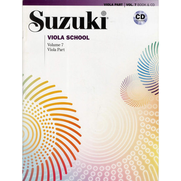 Suzuki Viola School vol 7 Book+CD