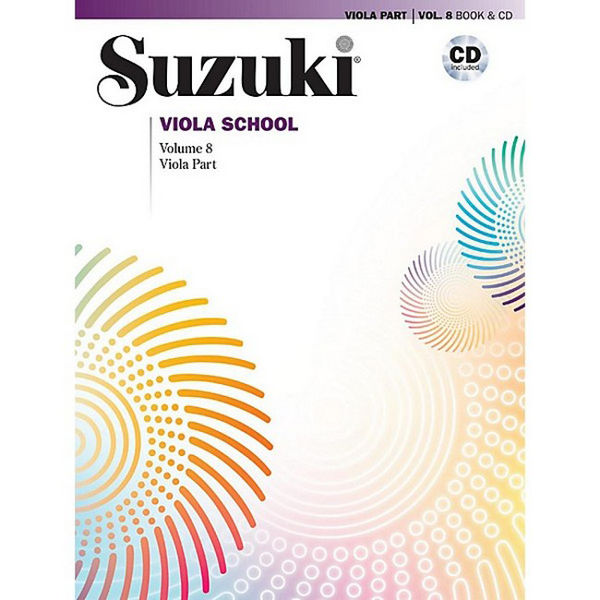 Suzuki Viola School vol 8 Book+CD