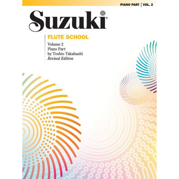 Suzuki Flute School vol 2 Pianoacc. Book