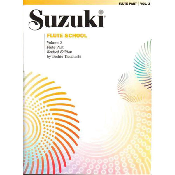Suzuki Flute School vol 3 Book