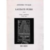 Vivaldi - Laudate Puero - RV 601 - Voice and Piano