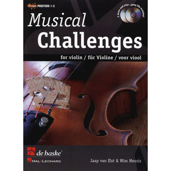 Musical Challenges for Violin m/cd