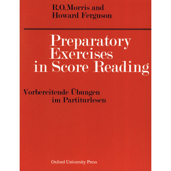 Preparatory Exercises in Score Reading, Ferguson/Morris