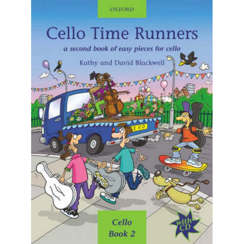 Cello Time Runners Book w/CD