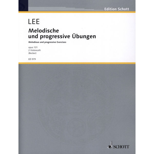 Lee - Melodische und progressive Übungen, Cello