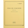 Solo de Concours pour Clarinette et Piano, Henri Rabaud