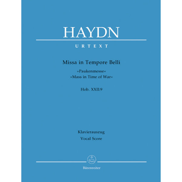 Joseph Haydn: Mass in the Time of War (Pauken-Messe) Vocal Score