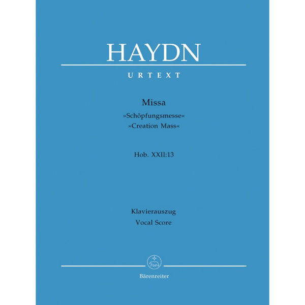 Haydn - Missa Hob. XXII:13 - Vocal Sore/Klavierauszug