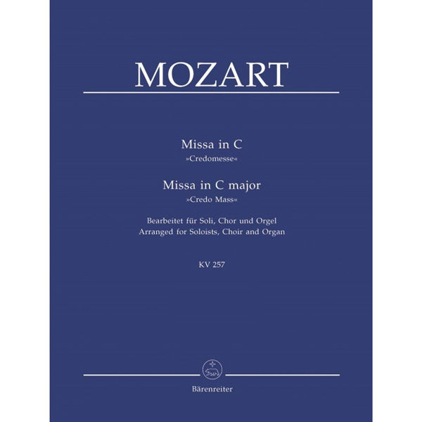 Mozart - Missa in C - KV 259 - Choral Score