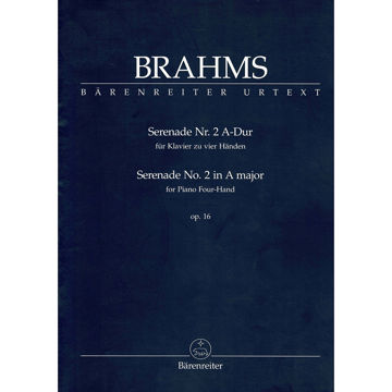 Serenade no. 2 in A major op. 16, Johannes Brahms - for Piano Four-Hand