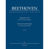 Beethoven Concerto for Violin and Orchestra D major op. 61, Violin and Piano