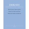 Works for Violin and Piano, Claude Debussy