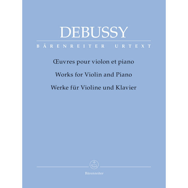 Works for Violin and Piano, Claude Debussy