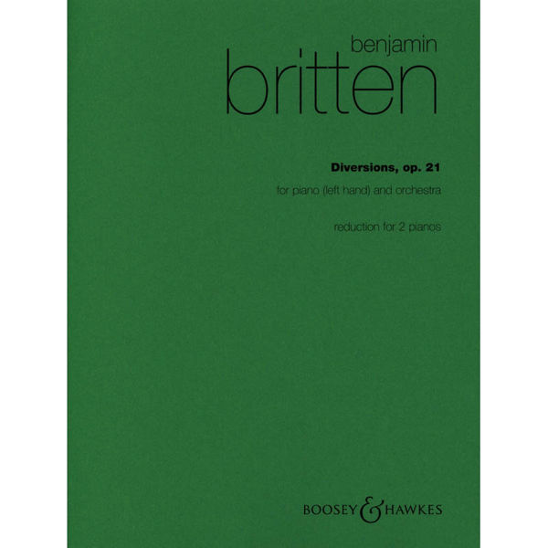 Diversions, op. 21, Benjamin Britten - Piano