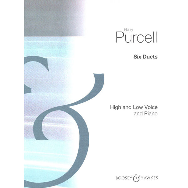Six Duets, Henry Purcell. High and Low Voice and Piano