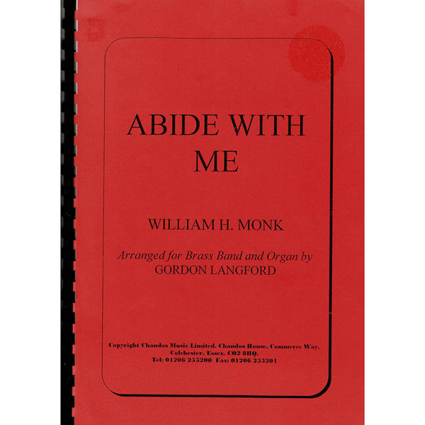 Abide With Me. Brass Band. Monk/Arr. Langford