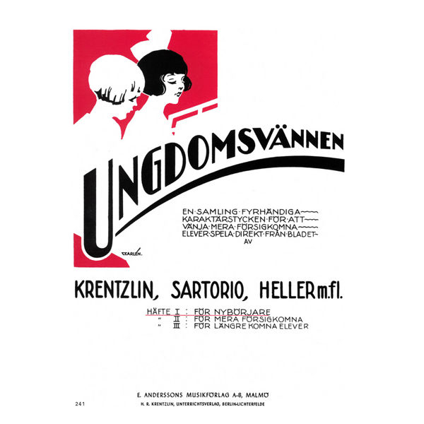 Ungdomsvännen 1 (4-hendig piano) - Krentzlin