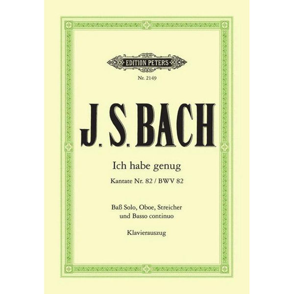 J.S Bach - Ich Habe Genug