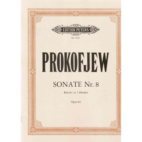 Sonata No. 8 Op.84, Sergei Prokofiev - Piano Solo